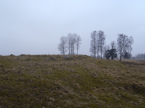 19 meters i diameter stensättning på Stora Vadet i Götala.