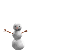 Mad snowman