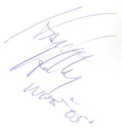 Harcore Holly autograph