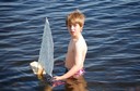 M byggde sig en ny båt på Vattenfestivalen