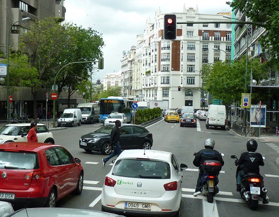 First Madrid street view
