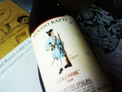 Renato Ratti  Colombè 2008, Smutt italienskt vin för under 100 kronor