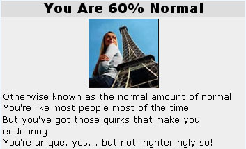 Hur normal är du?