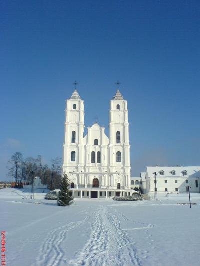 Katolska kyrkan i Aglona.