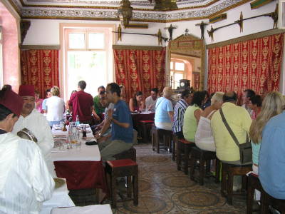Marocko - restaurangen