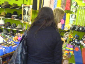 Jag och Karin på Camden Lock Market