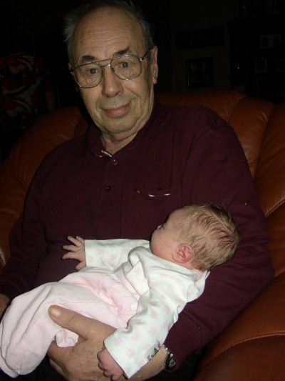 Gammelmorfar Jens och Felicia!