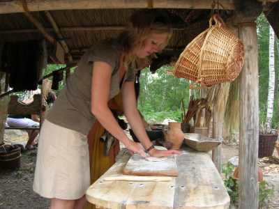 Åsa Making Bread