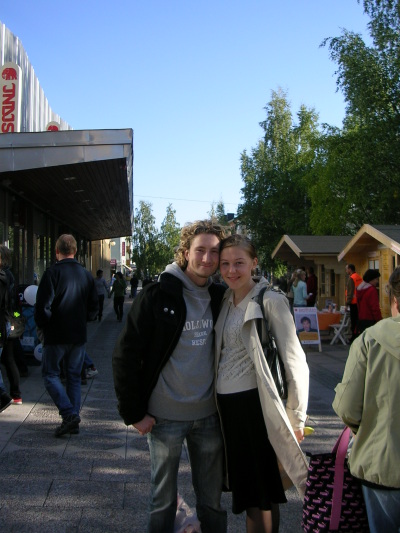 Jag och Peter i Luleå