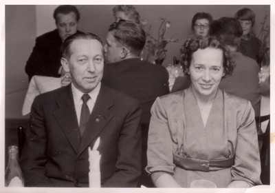 Farfar Arvid och farmor Hilma