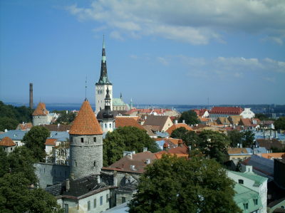 Tallin from a view
