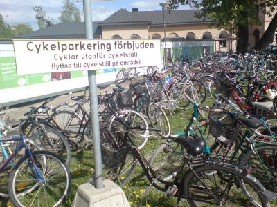 Cyklar here Cyklar there Cyklar everywhere