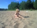En kusin i sanden