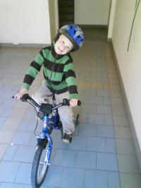Noel på cykel