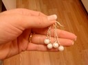 Såhär söta örhängen fick jag av min syster! Hon är riktigt duktig på att göra smycken =) Läs gärna hennes blogg, förresten: flowie.blogg.se