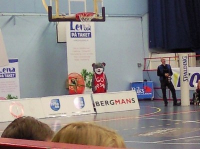 Uppsala baskets maskot