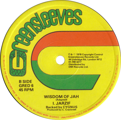 I. Jarzif - Wisdom of Jah