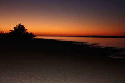 Kvällsljus i Punta del Este